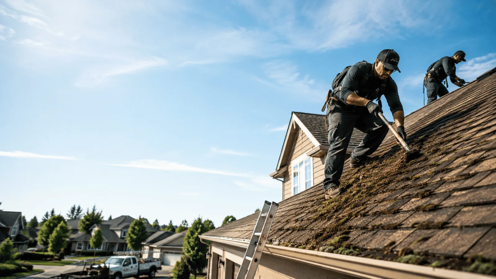 Roof Moss Removal in Black Mountain, NC near me